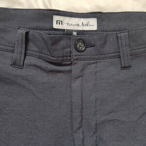 Travis Mathew Mens Size‎ 36 Black Performance Nylon Blend Shorts